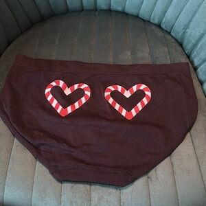 💐Holiday candy cane panty